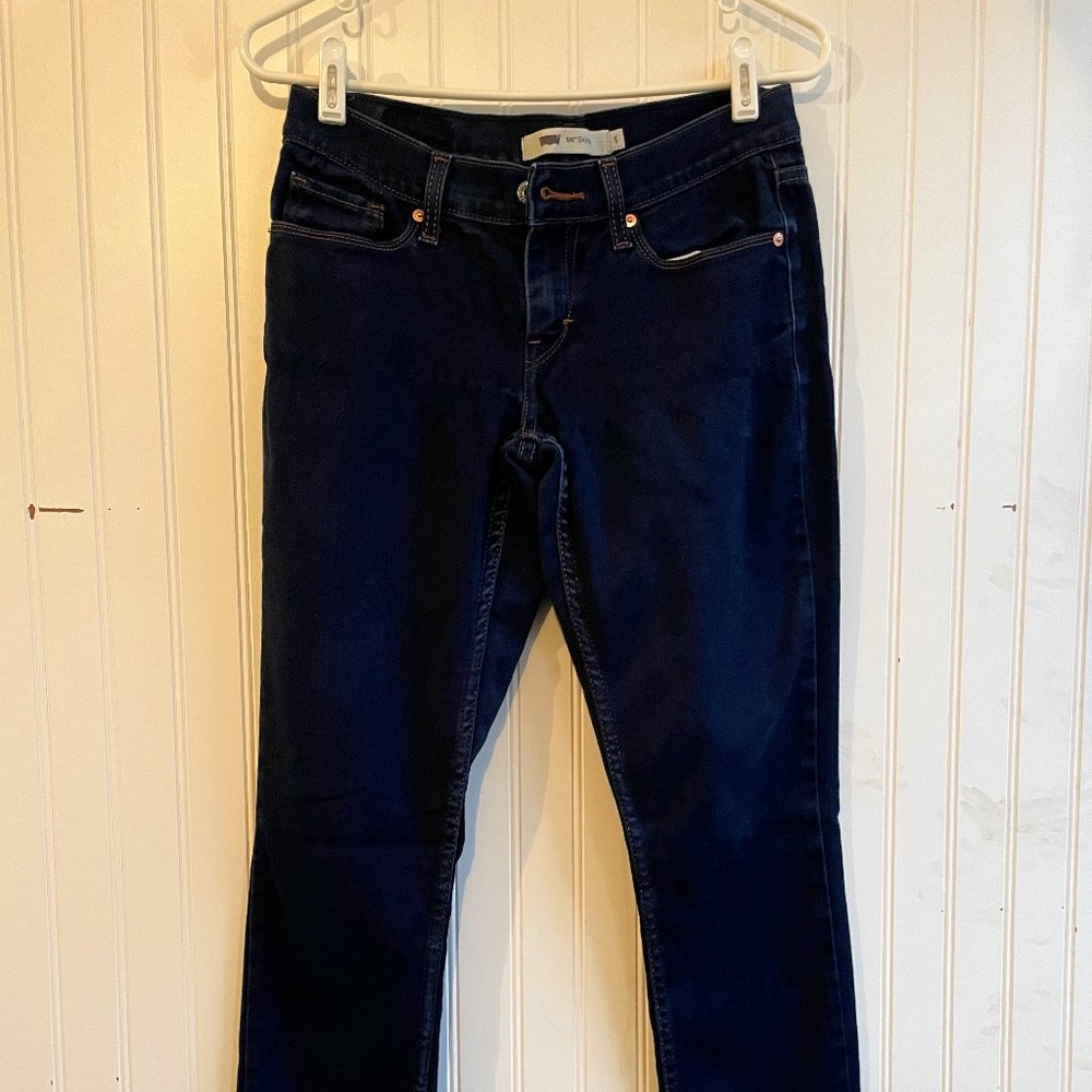 Levis 524 Skinny Jeans Size 5